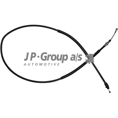 Foto Cable de accionamiento, freno de estacionamiento JP GROUP 1270305600