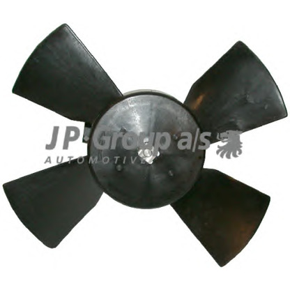 Photo Fan, radiator JP GROUP 1299100200