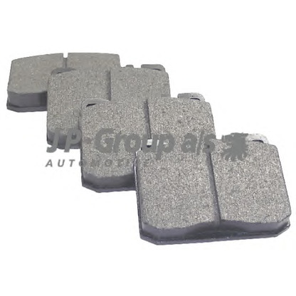 Photo Brake Pad Set, disc brake JP GROUP 1363600610