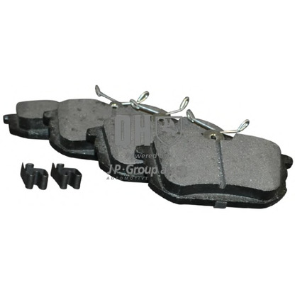 Photo Brake Pad Set, disc brake JP GROUP 6163700119