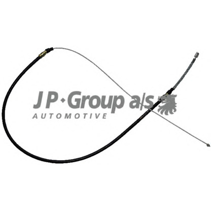 Foto Cable de accionamiento, freno de estacionamiento JP GROUP 1370300700