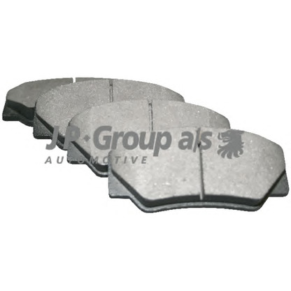 Photo Brake Pad Set, disc brake JP GROUP 1563600710