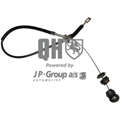 Foto Cable de accionamiento, accionamiento del embrague JP GROUP 4170201309