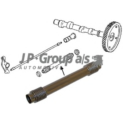 Photo Tube, push rod JP GROUP 8111600506