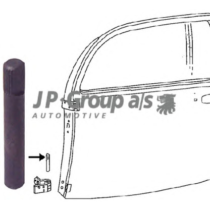 Photo Charnière de porte JP GROUP 8187450500