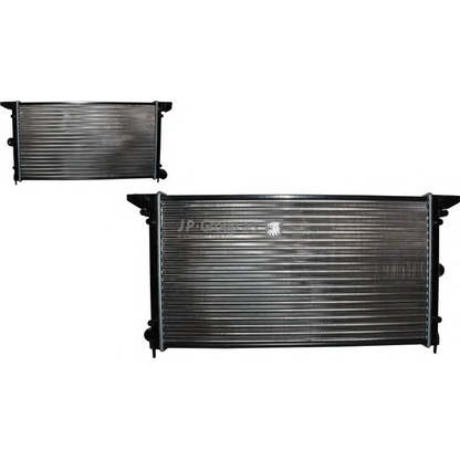 Photo Radiateur, refroidissement du moteur JP GROUP 1114208600