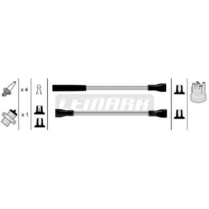 Foto Kit cavi accensione STANDARD LUS509