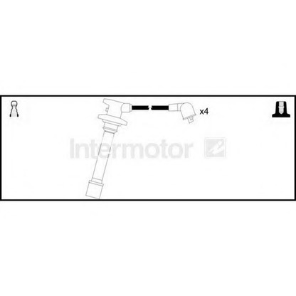 Photo Kit de câbles d'allumage STANDARD 76193