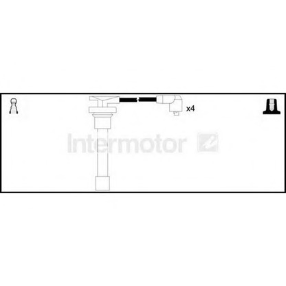 Foto Zündleitungssatz STANDARD 76196