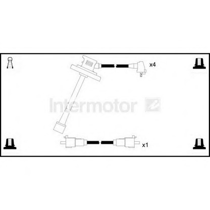 Photo Kit de câbles d'allumage STANDARD 76109