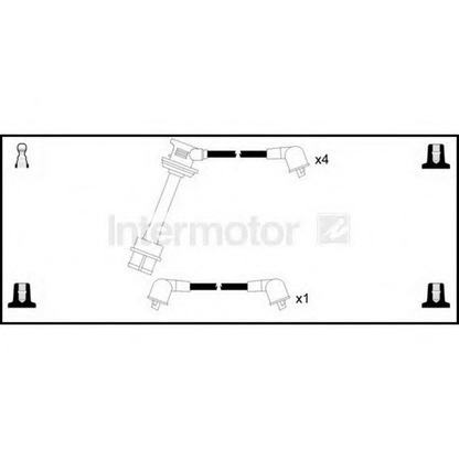 Photo Kit de câbles d'allumage STANDARD 76224