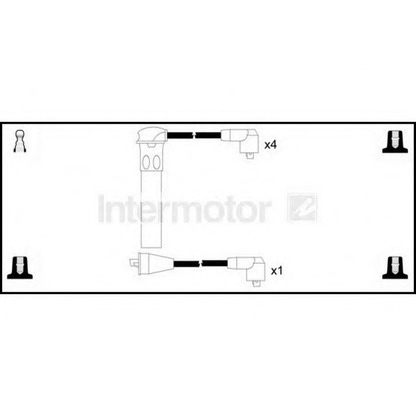 Photo Kit de câbles d'allumage STANDARD 73060