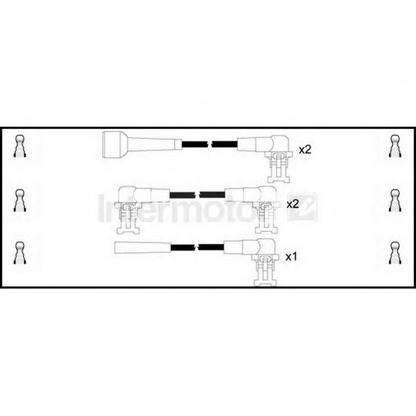 Foto Zündleitungssatz STANDARD 73480