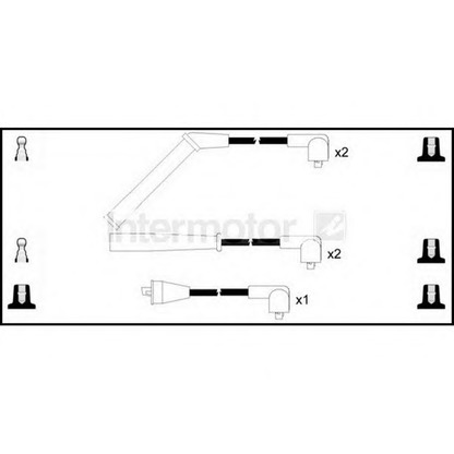 Photo Kit de câbles d'allumage STANDARD 73511