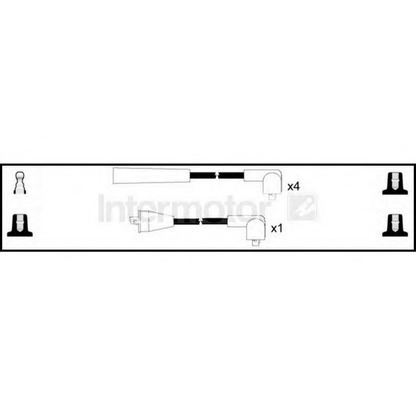 Foto Juego de cables de encendido STANDARD 73372