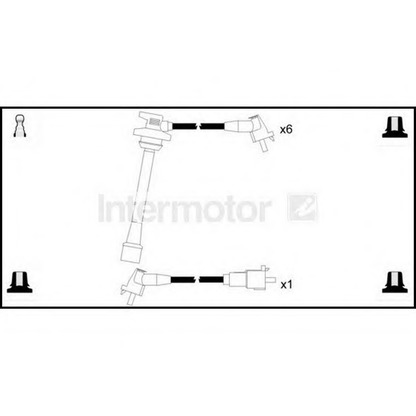 Photo Kit de câbles d'allumage STANDARD 73594