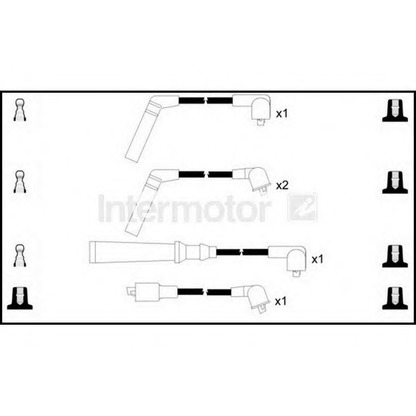 Фото Комплект проводов зажигания STANDARD 73202