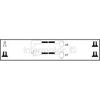 Photo Ignition Cable Kit STANDARD 73629