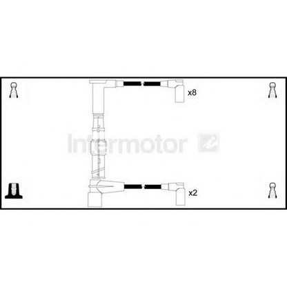 Photo Kit de câbles d'allumage STANDARD 73651