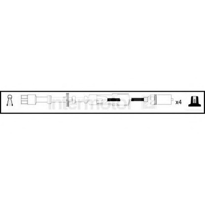 Photo Ignition Cable Kit STANDARD 73890