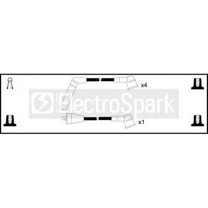 Photo Ignition Cable Kit STANDARD OEK179