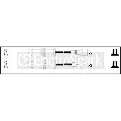 Foto Zündleitungssatz STANDARD OEK353