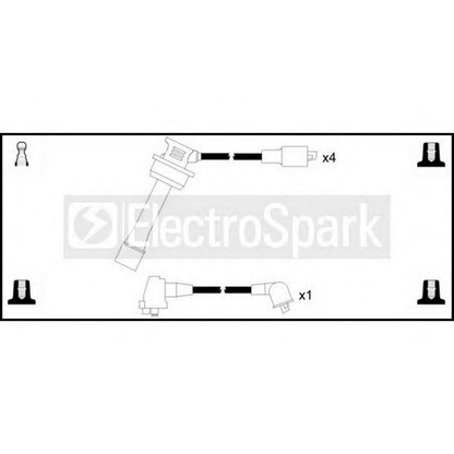 Фото Комплект проводов зажигания STANDARD OEK471