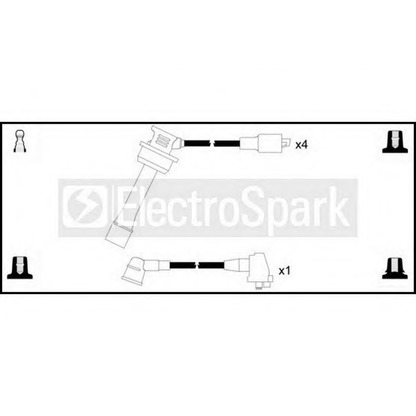 Foto Kit cavi accensione STANDARD OEK338