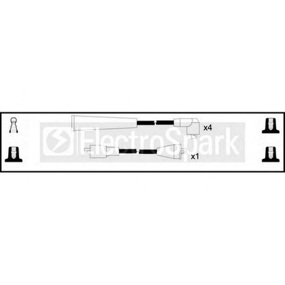 Foto Zündleitungssatz STANDARD OEK519