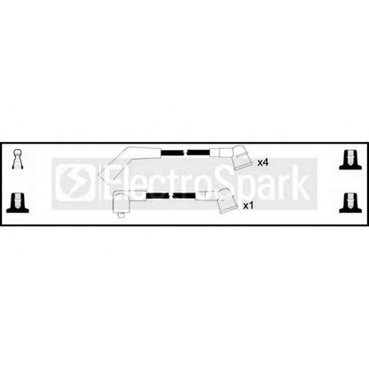 Photo Ignition Cable Kit STANDARD OEK526