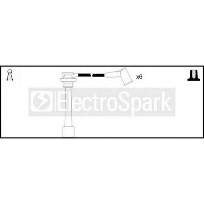 Foto Juego de cables de encendido STANDARD OEK656