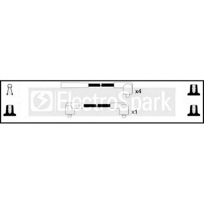 Photo Ignition Cable Kit STANDARD OEK144