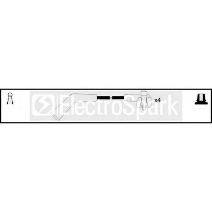 Photo Kit de câbles d'allumage STANDARD OEK236