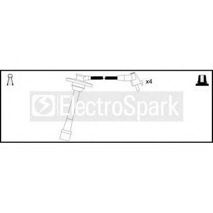 Photo Ignition Cable Kit STANDARD OEK577