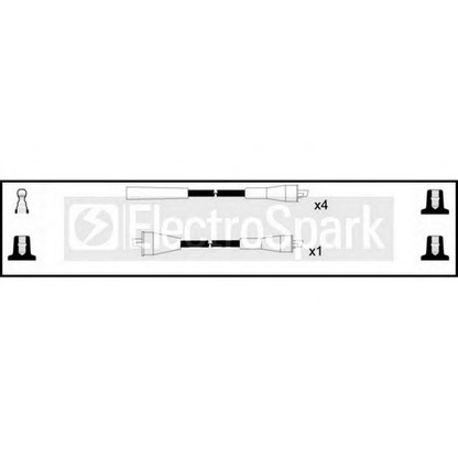 Photo Kit de câbles d'allumage STANDARD OEK029