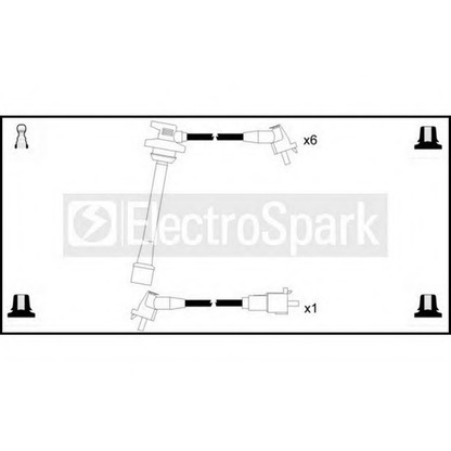 Foto Juego de cables de encendido STANDARD OEK347