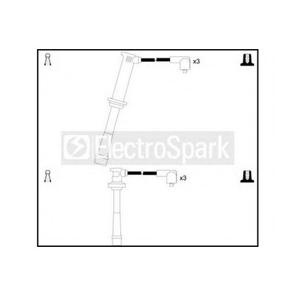 Photo Ignition Cable Kit STANDARD OEK525