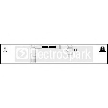 Photo Ignition Cable Kit STANDARD OEK451