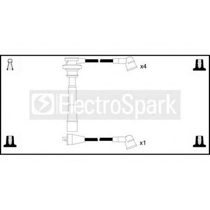 Foto Juego de cables de encendido STANDARD OEK774