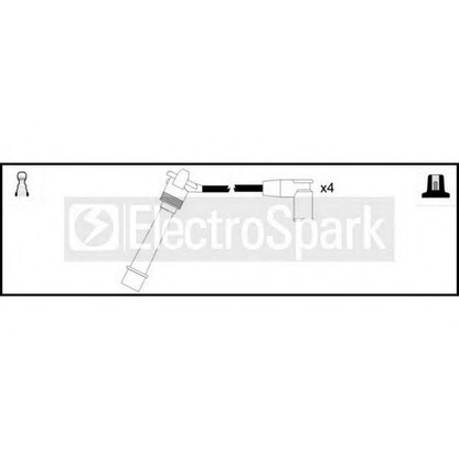 Foto Zündleitungssatz STANDARD OEK581