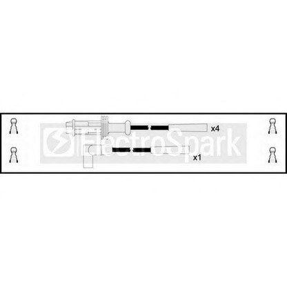 Photo Ignition Cable Kit STANDARD OEK048