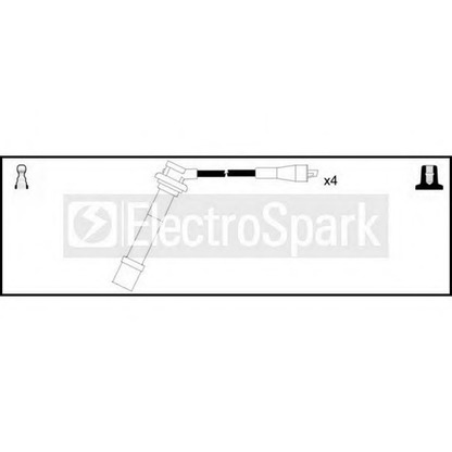 Foto Zündleitungssatz STANDARD OEK740