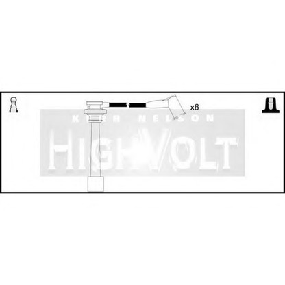 Photo Ignition Cable Kit STANDARD OEF660