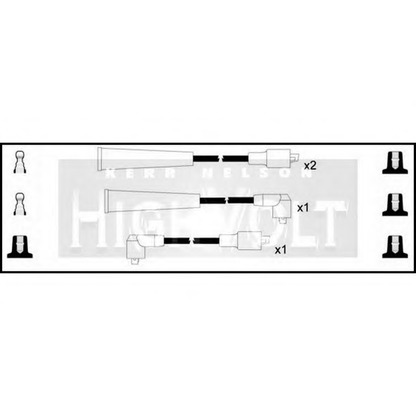 Photo Ignition Cable Kit STANDARD OEF739