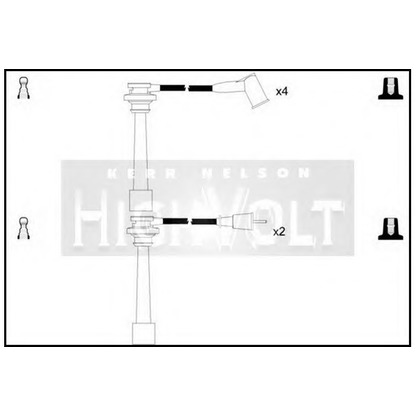 Foto Kit cavi accensione STANDARD OEF738