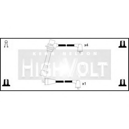 Photo Ignition Cable Kit STANDARD OEF544