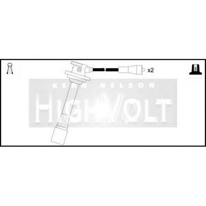 Foto Kit cavi accensione STANDARD OEF078