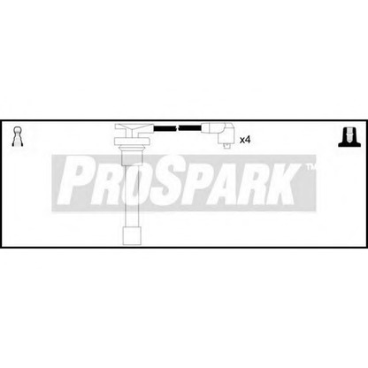 Photo Ignition Cable Kit STANDARD OES1144