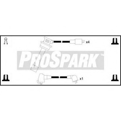 Zdjęcie Zestaw przewodów zapłonowych STANDARD OES1171