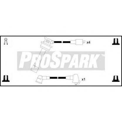 Photo Ignition Cable Kit STANDARD OES1172